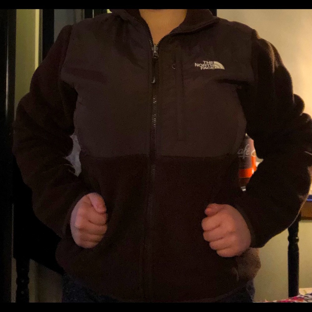 Medium Brown North Face Jacket